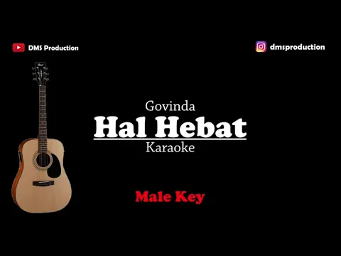 Hal Hebat Govinda Male Key KARAOKE AKUSTIK