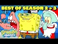 Download Lagu BEST of SpongeBob Seasons 2 \u0026 3! | 4+ Hour Compilation |  @SpongeBobOfficial ​