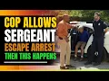 Cop Allows His Boss To Avoid Arrest Then This Happens