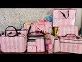 HUGE Victoria s Secret Haul Signature Stripe EVERYTHING Collection