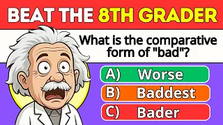 Can YOU Pass This Grade 8 English Quiz Only 1 Get 35 40 Grammar Challenge