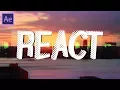 How to make ANYTHING React to Music in Adobe After Effects CC Tutorial