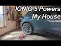 5 Days of Emergency Backup Power Using V2L Adapter Ioniq 5 EV6 GV60 EV9 Kona Ioniq 6