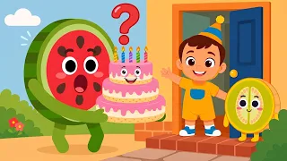 Bir Gün Bir Gün Bir Çocuk - Kavun’un Doğum Günü 🎂 | Eğlenceli Çocuk Şarkıları