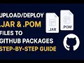 How to JAR POM Files to GitHub Packages Step-by-Step Guide