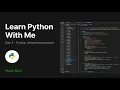 Learn python with me - Day 3 Python virtual environment venv