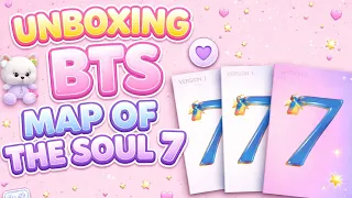 unboxing bts map of the soul 7 this album hits different 