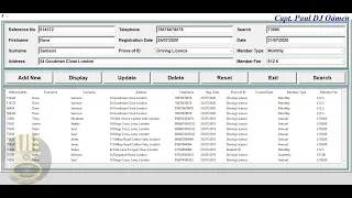 How to Create a Data Entry Form with MySQL Database and Treeview in Python - Part 3 of 3