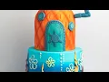 How to Make a Spongebob Inspired Cake - Rosie s D