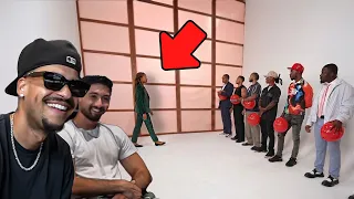 They all popped as soon as she walked in...