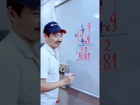 Phương pháp nhân top IQ 😜#maths