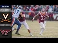 Virginia vs Virginia Tech Full Game 2018 ACC Football