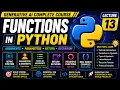 Functions in Python Arguments Parameters Return Recursion Gen AI Course Lecture 13