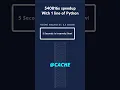 Pythons cache decorator