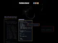 particles cursor