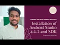 1 Installation of Android Studio 4 1 2 and SDK 11 Android Tutorials
