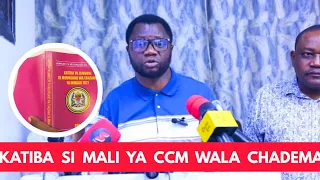 MWAIPOPO AZUNGUMZA MAZITO KUHUSU KATIBA "KATIBA SI YA CCM, CHADEMA WALA CUF NI YA WATANZANIA