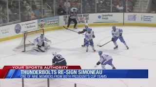 Thunderbolts re sign Simoneau