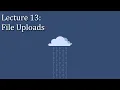 CSE 312 Lecture 13 HTTP POST File Uploads
