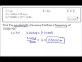 Wave Calculation Examples