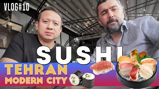 sushi in tehran iran food tour 2021 vlog 10