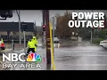 Storm-related power outage left more than 1 000 customers in the dark in San Jose