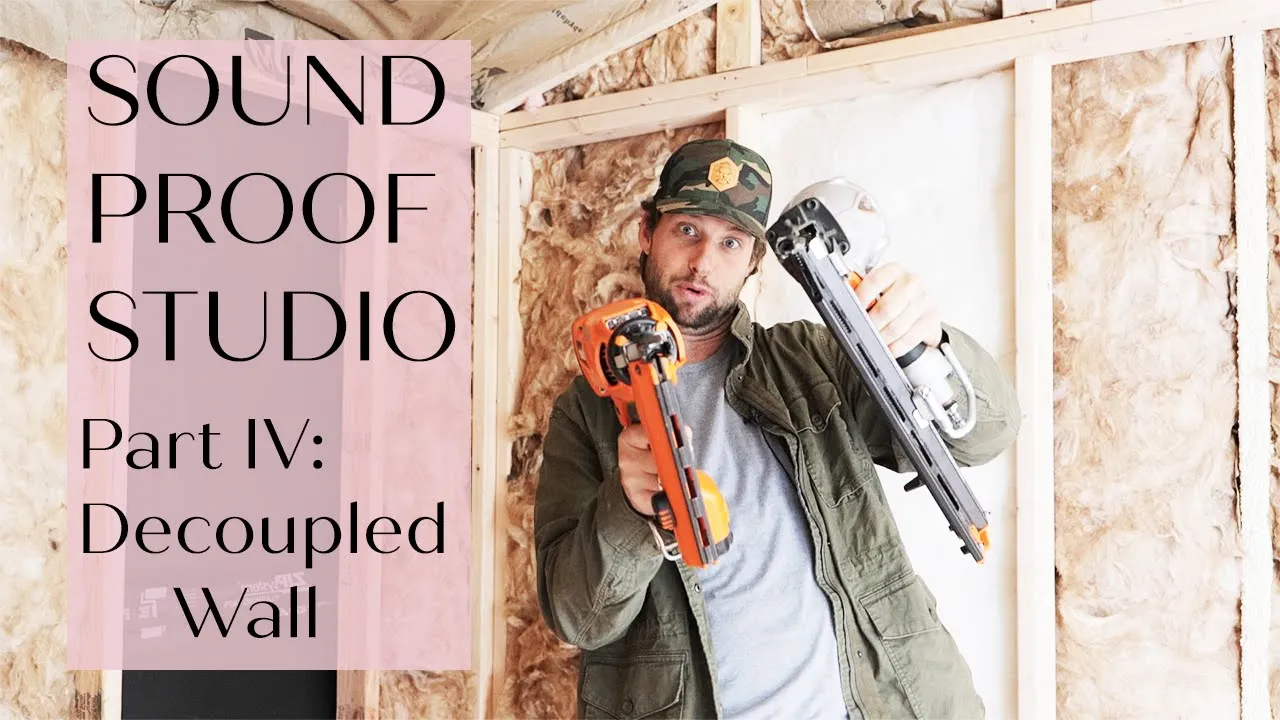Sound Proof Shed IV - Decoupled Walls