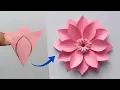 How To Make Paper Flower Craft Beautiful Paper Flower Making Idea DIY Paper Flower