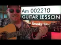 How To Play Smoke Slow - Joshua Bassett Guitar Tutorial (Beginner Lesson!)