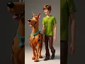 Scooby-Doo and Shaggy walk together