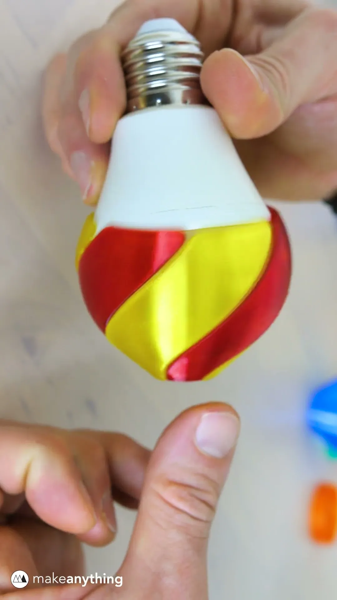 Lightbulb Color Filter // Lighting gel for E27 LED bulbs