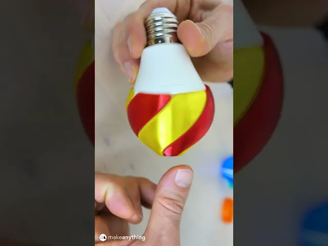 Stripes Lightbulb Filter // Lighting gel for E27 LED bulbs video thumbnail