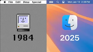 I Tested 40 Years Of Apple Mac OS 
