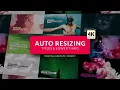 Auto Resizing - Titles Lower Third Motion Graphics Templates