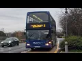 ON LOAN TO METROBUS | Onboard | Bluestar Scania N94UD OmniDekka | 1004 YN56 FFK | Route 3 to Gatwick