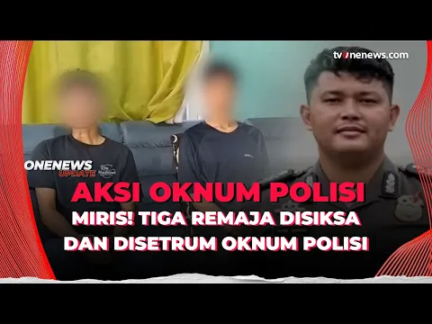 Viral! Dua Oknum Polisi Jadi Tersangka Tiga Remaja yang Disiksa dan Setrum