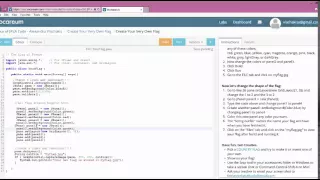 Hour of JAVA Code 2014 Create Your Very Own Flag