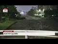 Water levels rising in Brush Creek in Kansas City
