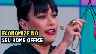 ECONOMIZE NO SEU HOME OFFICE! Faça um apoio de notebook sem gastar! | Programa do Ratinho (03/09/26)