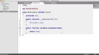 Easy PHP Validation with Violin Database Validation