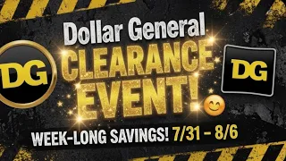 Dollar General NEW DISCONTINUED Clearance Event 2026 Epic Finds Deals