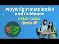 Playwright Installation Step-by-Step Beginner Friendly Guide Telugu