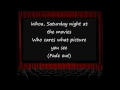 Download Lagu The Drifters - Saturday Night at the Movies Lyrics
