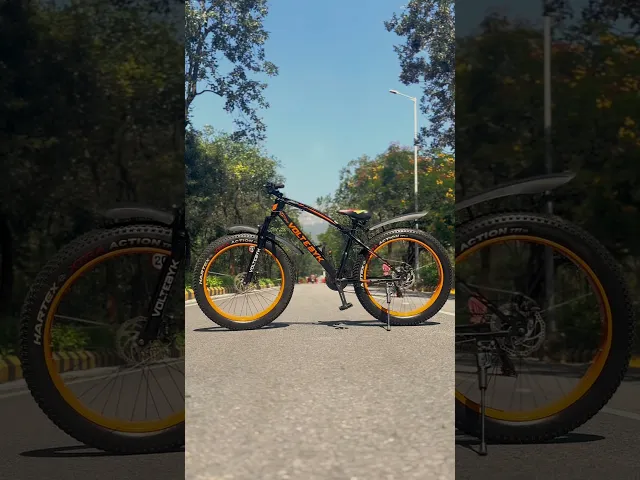 Jaguar Orange Fat Bike product demo video