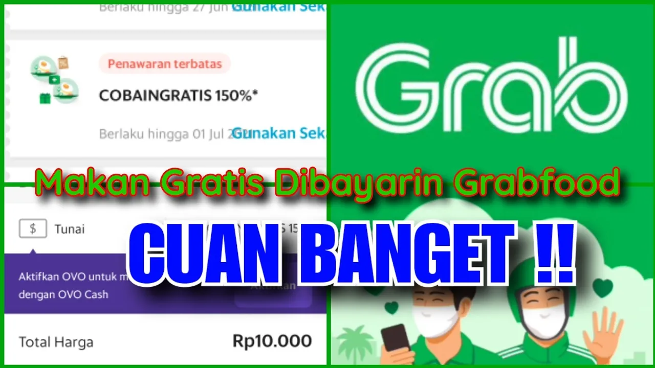 Tips dan Trik Cara Pesan Go-FooD diaplikasi gojek agar murah dan dapat Triple voucher - GoFood Promo