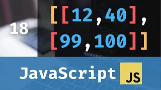 JavaScript for Beginners Multidimensional Arrays For In Loop Lesson 18
