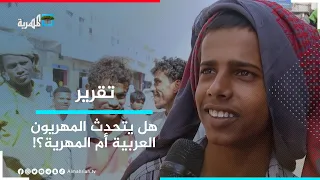 هل يتحدث أبناء المهرة اللغة العربية أم المهرية 