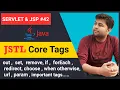 JSTL core tags JSTL important tags practical Servlet JSP
