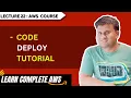 Lecture 21 Code Deploy Learn AWS in 30 Days