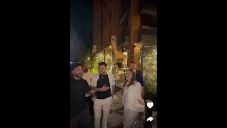 لقاء بيساان مع فنان امجد جمعة وغنائهم بيسان اسماعيل 